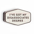 The Got My Disassociates Degree Decal Sticker delivers smart humor with a relatable twist. Made from durable, waterproof vinyl, this high-quality decal is perfect for laptops, water bottles, planners, notebooks, Kindles, phone cases, and more. The bold typography and clean design make it a standout accessory for students, graduates, and anyone fluent in sarcasm. Easy to apply and long-lasting, it’s built to stick through study sessions, workdays, and caffeine-fueled deadlines. A funny and giftable sticker f