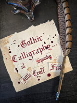 Gothic Calligraphy for the Spooky Season with Coralie