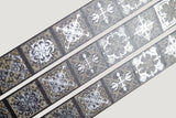 CoraCreaCrafts Gothic Patterns Foil Washi Tape