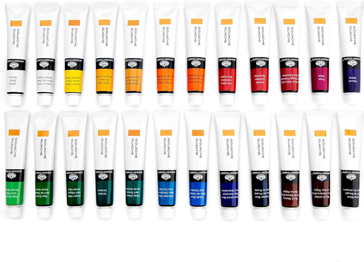 Gouache Acrylic Paints 12ml 24/Pkg