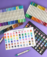Unlock your creativity with the Grabie Dual Tip Marker Set! Experience premium Grabie Art Supplies featuring 60 dual-tip markers - among the best markers for coloring and artistic expression. Perfect for all artists, these high-quality Grabie Acrylic Brush Markers deliver stunning vibrancy and coverage.
