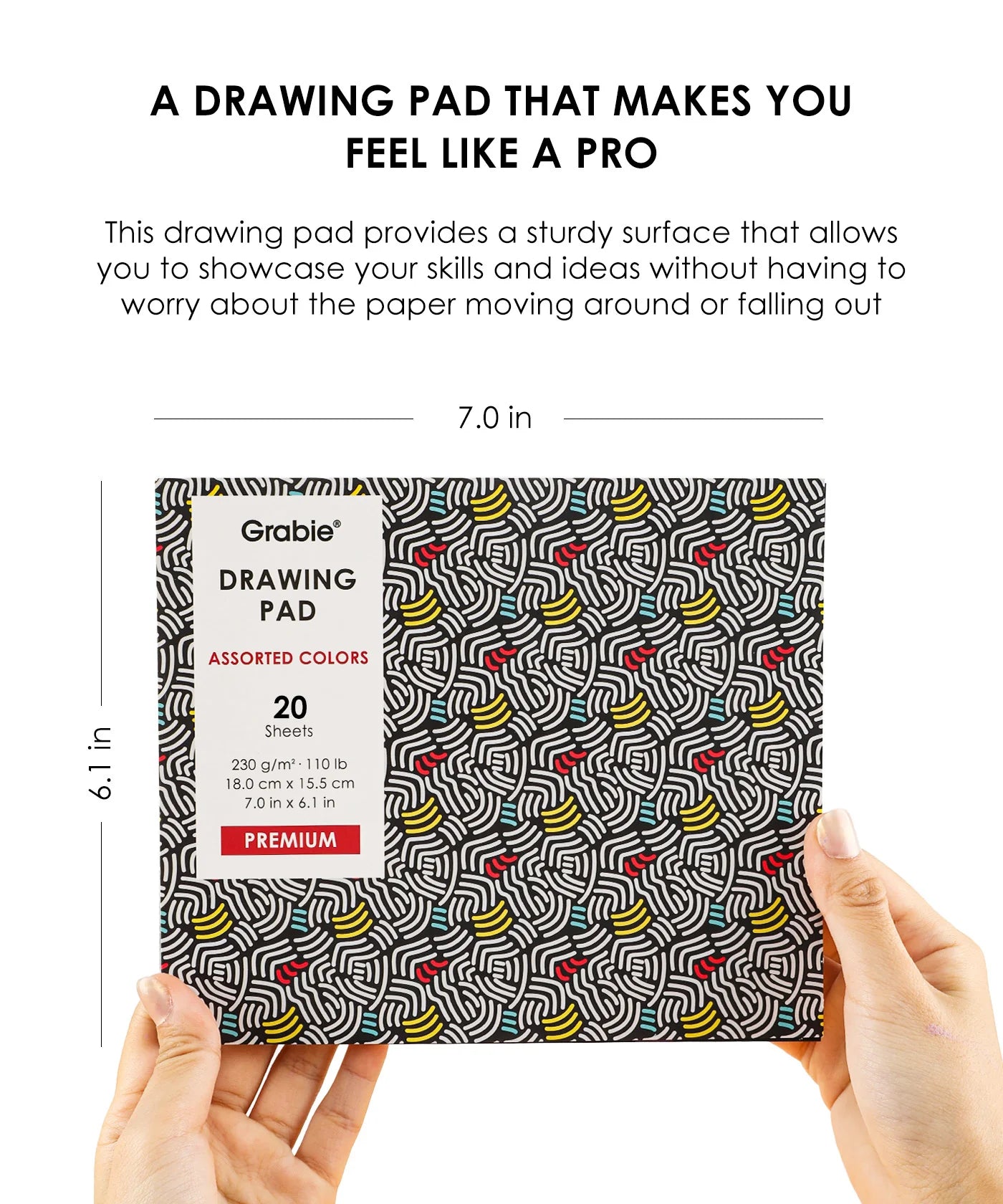 Our fine tip markers have a 0.7mm point for beautiful crisp and clean lines. A must for any artist creating drawings, technical work, or illustrations. The 28 colors are bright, quick flowing, and fast drying. Made to write practically everywhere, vivid Grabie markers eliminate dullness and boring.