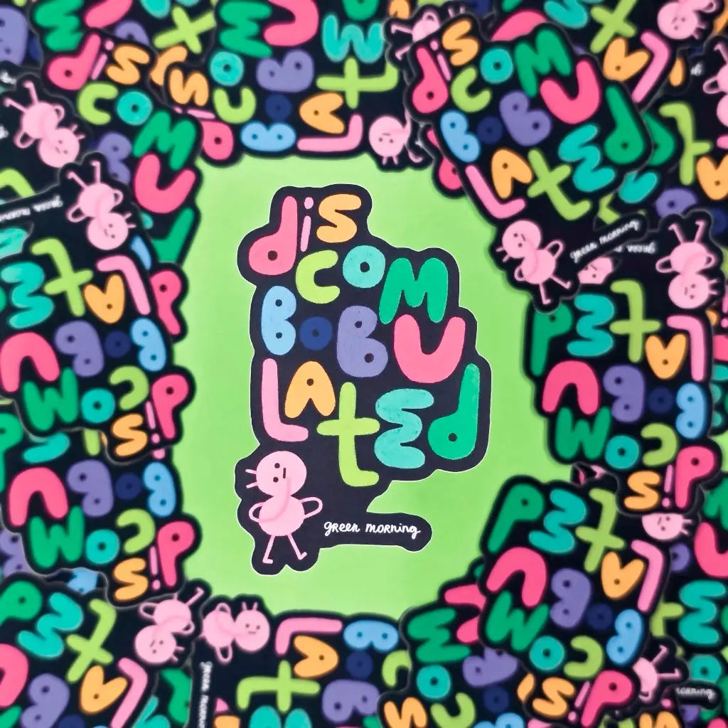 Green Morning - Discombobulated Sticker