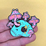 Green Morning - Life Is Life Enamel Pin