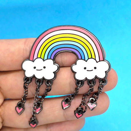 Green Morning - Love Love Enamel Pin