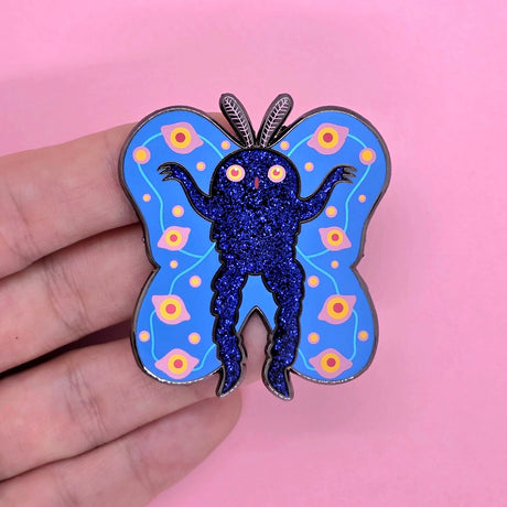 Green Morning - Mothman Enamel Pin