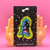 Green Morning - Portal Guy Enamel Pin