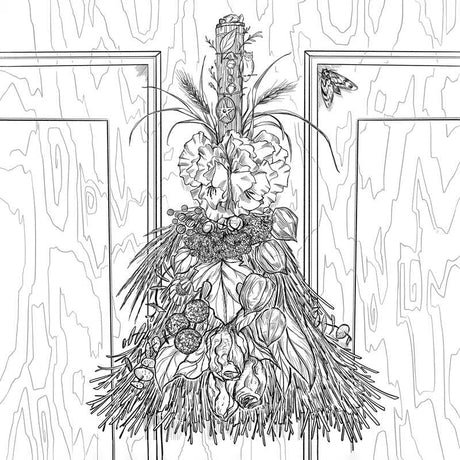 The magic of The Green Witch meets adult coloring with this collection of 35 witchcraft-inspired scenes showcasing the natural elements and mysticism of green witchcraft.

Nurture your creative energy and the green witch within with The Green Witch’s Coloring Book featuring 35 witchcraft-inspired scenes that nourish and nurture green witchcraft lovers. From the Green Witch series, this coloring book includes lush forest scenes to crystal spreads and herb bundles. 