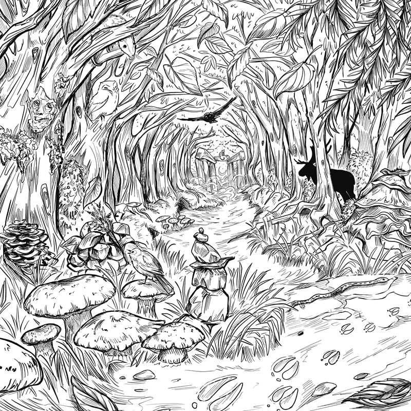 The magic of The Green Witch meets adult coloring with this collection of 35 witchcraft-inspired scenes showcasing the natural elements and mysticism of green witchcraft.

Nurture your creative energy and the green witch within with The Green Witch’s Coloring Book featuring 35 witchcraft-inspired scenes that nourish and nurture green witchcraft lovers. From the Green Witch series, this coloring book includes lush forest scenes to crystal spreads and herb bundles. 