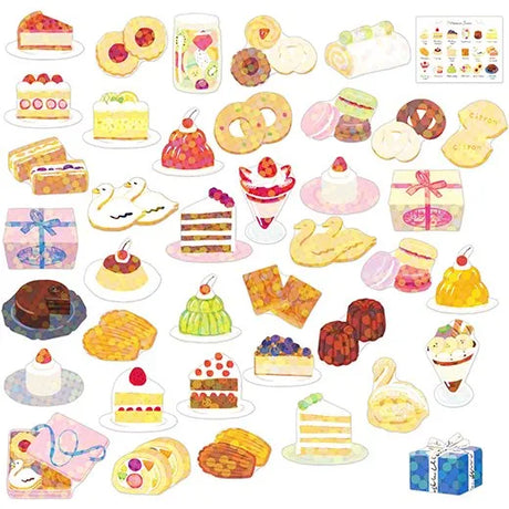 Greeting Life Hako Flake Stickers - Western Confectionery