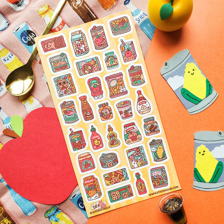 STICKII Grocery Run Sticker Sheet