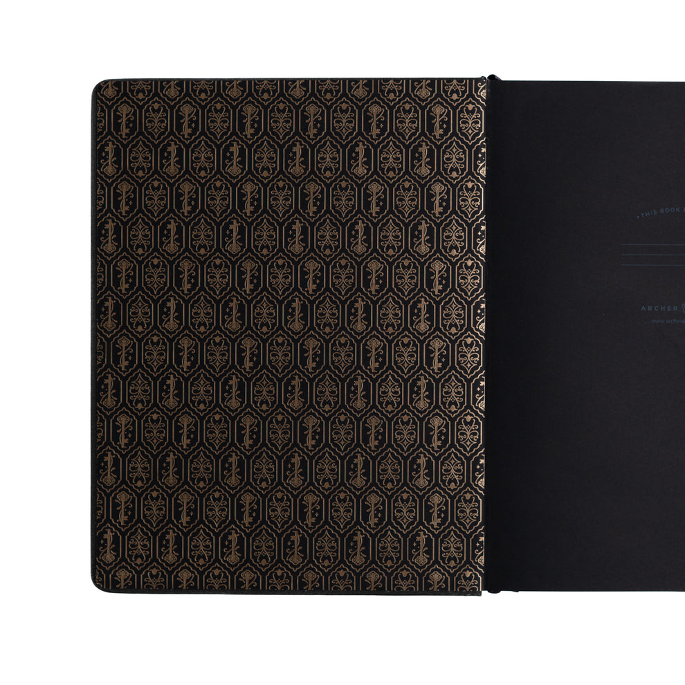 Archer and Olive - Coiled Key Dot Grid Notebook