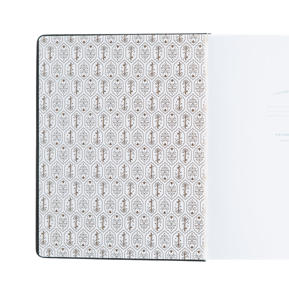 Archer and Olive - Coiled Key Dot Grid Notebook