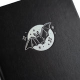 Archer and Olive - Cute Bat Dot Grid Notebook