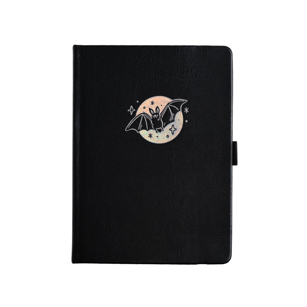 Archer and Olive - Cute Bat Dot Grid Notebook