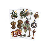 Archer and Olive - Coiled Key Sticker Set