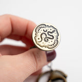 Archer and Olive Wax Seal Pendant