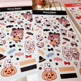 Halloween Candy Sticker Sheet