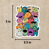 Funny Monster Pile