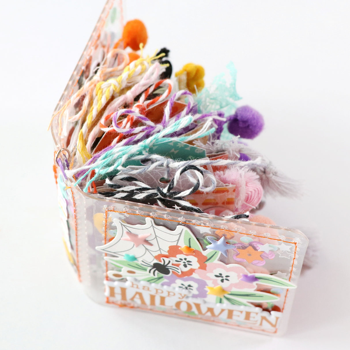 Halloween Micro Sequin Mini Album Class by Paige Evans