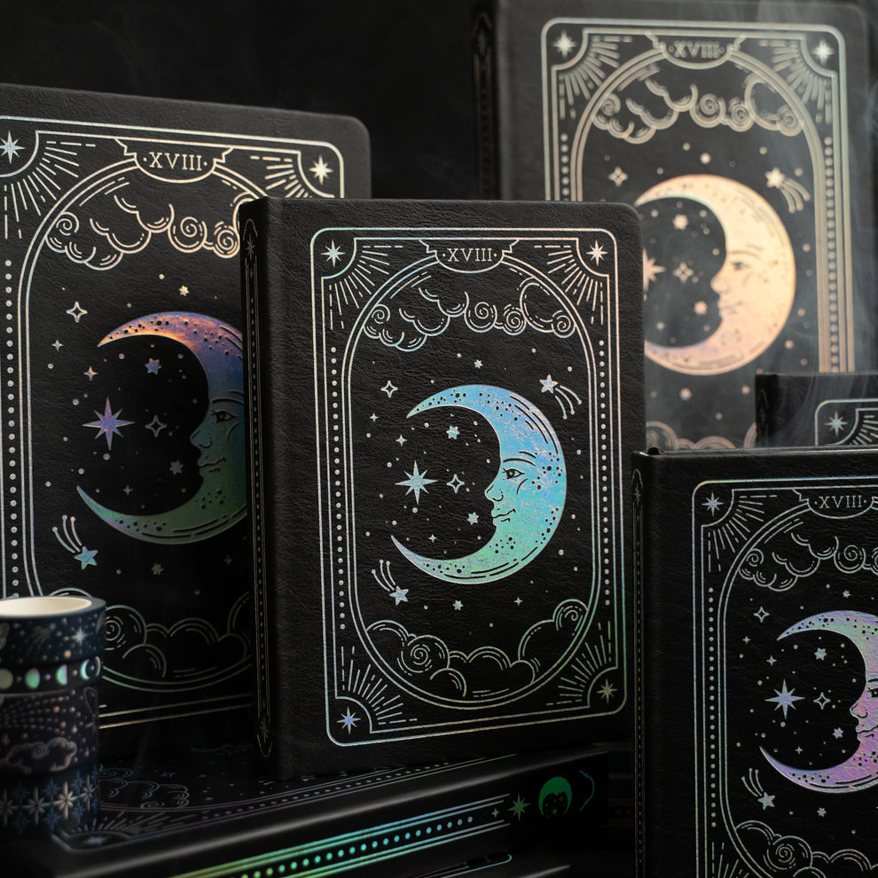 Archer and Olive - Lunar Veil Dot Grid Notebook