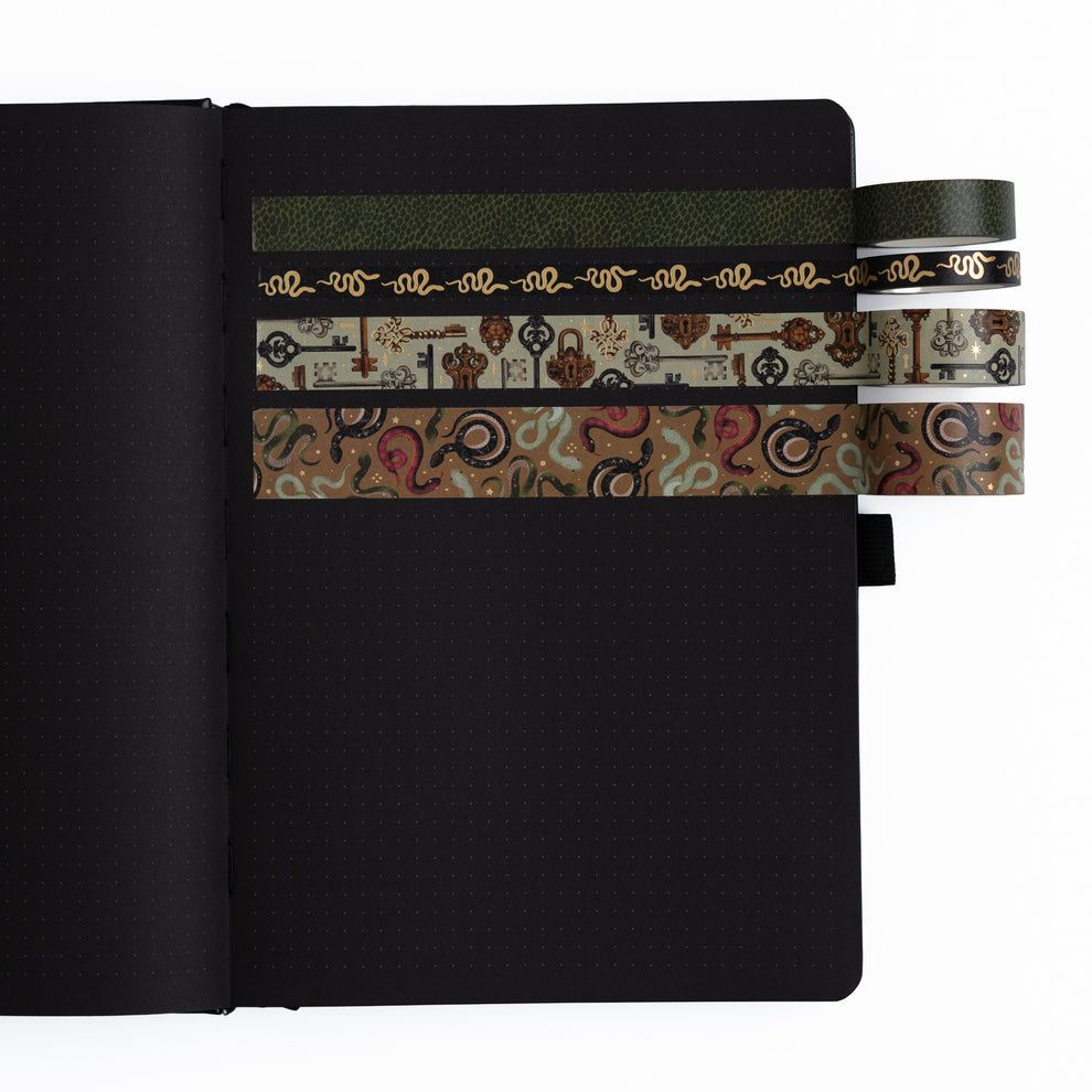 Archer and Olive Coiled Key Washi Tape Set