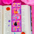 The design for this bookmark was illustrated by me and inspired by my love for books! The illustration is then professionally printed and made into this cute bookmark. The bookmark size is 2" x 6", it is printed on heavyweight 110lb matte card stock, laminated, and is single sided.