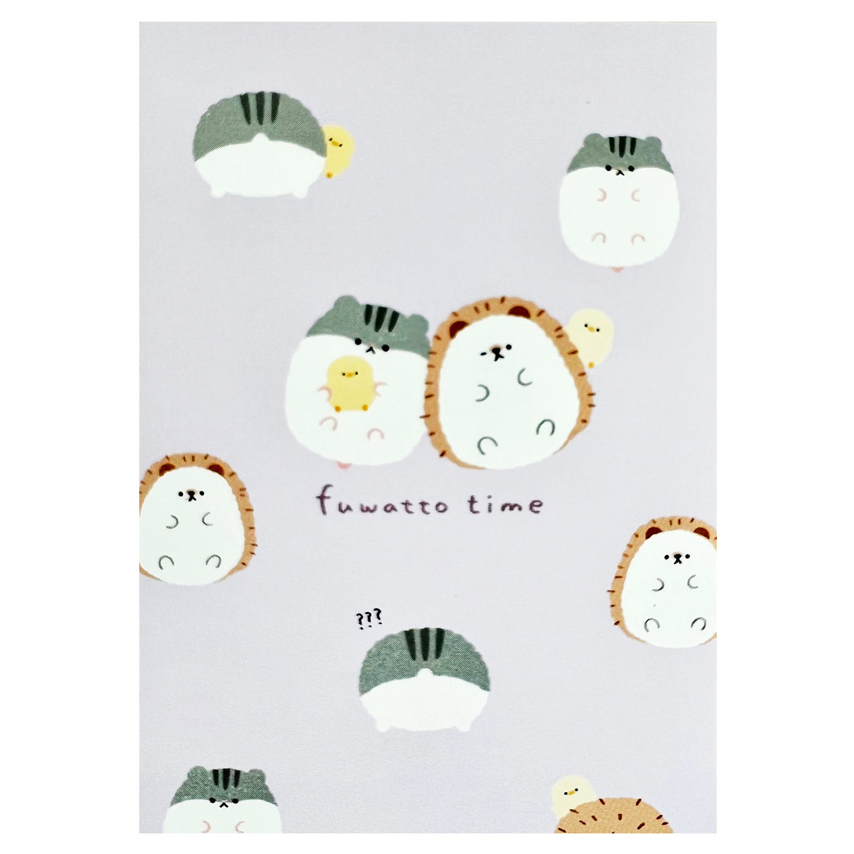 Hamster & Hedgehog Mini Notepad