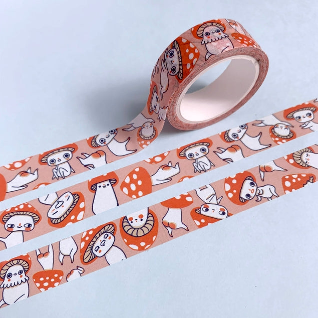 Hannakin Cheeky Mushrooms Washi Tape
