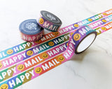 Happy Mail Rainbow Washi Tape