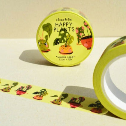 Happy Plants Washi Tape