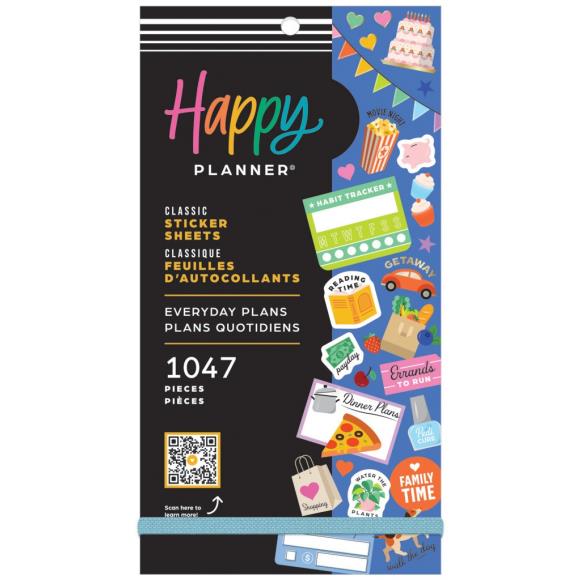 Happy Planner Classic Sticker Value Pack - Everyday Plans