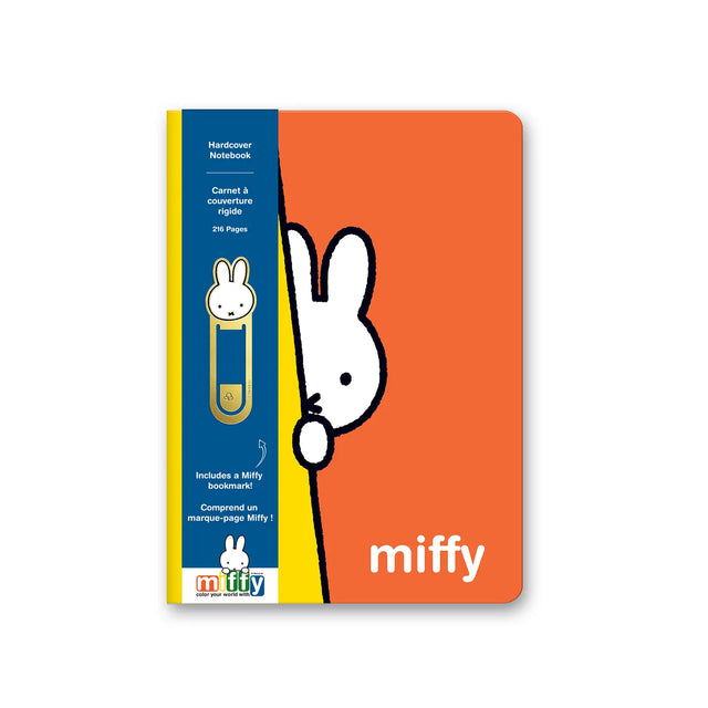 Jot down your thoughts in the cutest way with this Hardcover Notebook with Enamel Bookmark! Featuring a sturdy cover with an adorable Miffy design, it’s as charming as it is functional. Inside, you’ll find 216 lined pages made from 100 gsm acid-free, recyclable paper—perfect for all your notes, doodles, and ideas. The brass-and-enamel Miffy bookmark makes sure you never lose your place, adding a little extra charm to your writing experience.