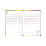 Jot down your thoughts in the cutest way with this Hardcover Notebook with Enamel Bookmark! Featuring a sturdy cover with an adorable Miffy design, it’s as charming as it is functional. Inside, you’ll find 216 lined pages made from 100 gsm acid-free, recyclable paper—perfect for all your notes, doodles, and ideas. The brass-and-enamel Miffy bookmark makes sure you never lose your place, adding a little extra charm to your writing experience.