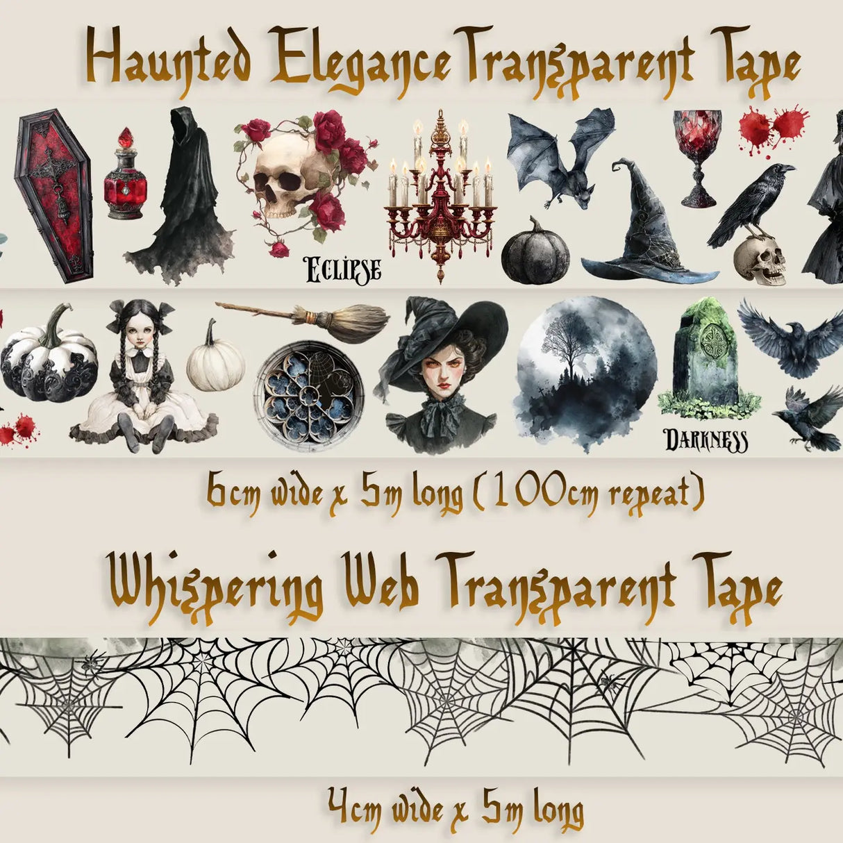 CoraCreaCrafts Haunted PET Tapes