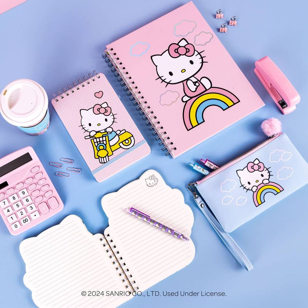 Hello Kitty Classic Pink Extra Large Spiral Notebook