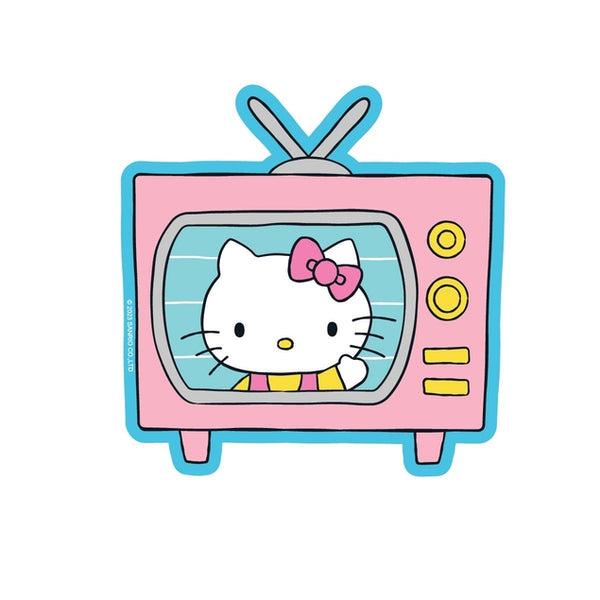 Hello Kitty TV Star Vinyl Sticker