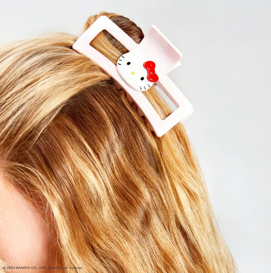 Hello Kitty X Kitsch Jumbo Claw Clip - Kitty Face – Little Craft Place