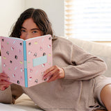 Hello Kitty & Friends Pink Pinstripe Casey Notebook