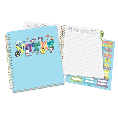 Hello Kitty and Friends College Blue Extra Large Spiral