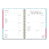 Hello Kitty and Friends College Blue Undated Tri-Tab Planner 12 Months