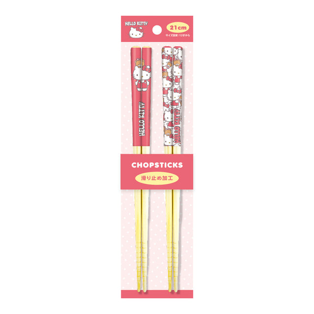 Hello Kitty Bamboo Chopsticks Set (2 pairs)
