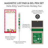 List Pad: 4"w × 8"h; 70 sheets
Includes 1 black-ink gel pen&nbsp;
Features a 70-page list pad with a magnetic backer that easily attaches to any magnetic surface
Comes with a smooth-writing black-ink gel pen