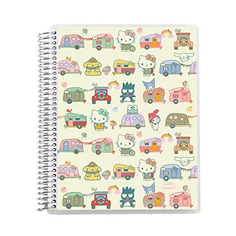 Hello Kitty Happy Campers Coiled Notebook