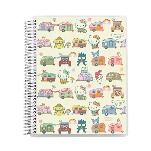 Hello Kitty Happy Campers Coiled Notebook