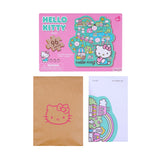 Discover joy with the Hello Kitty Wooden Jigsaw Puzzle: Amusement Park (96pcs). This officially licensed Sanrio product features iconic Hello Kitty in 96 vibrant wooden pieces. Crafted for durability and a seamless fit, it's a delightful challenge for fans of all ages 8+. Embrace positivity and bring Hello Kitty to life with this charming puzzle – perfect for relaxation and family fun. Display your completed masterpiece proudly and celebrate the timeless appeal of Hello Kitty.