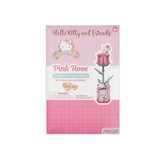 Unleash your creativity with the Hello Kitty Pink Rose 3D Wooden Puzzle Kit. This detailed kit lets you build a charming pink rose featuring the iconic Hello Kitty character, offering a fun and satisfying challenge for individuals age 8+!