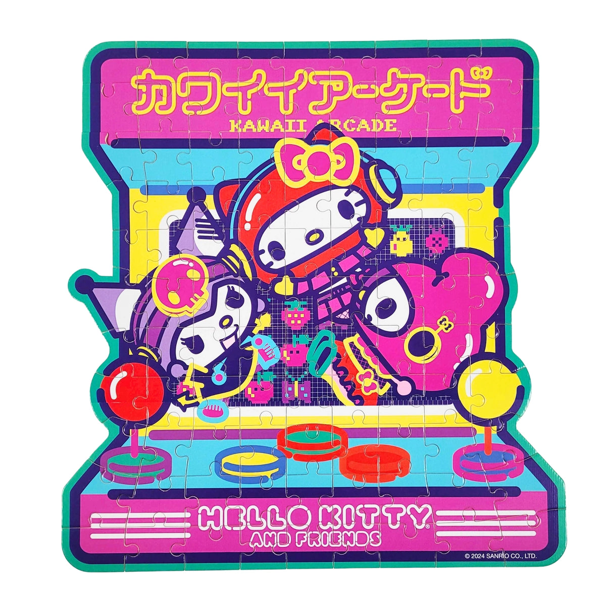 Hello Kitty® and Friends Kawaii Arcade Wooden Jigsaw Puzzle