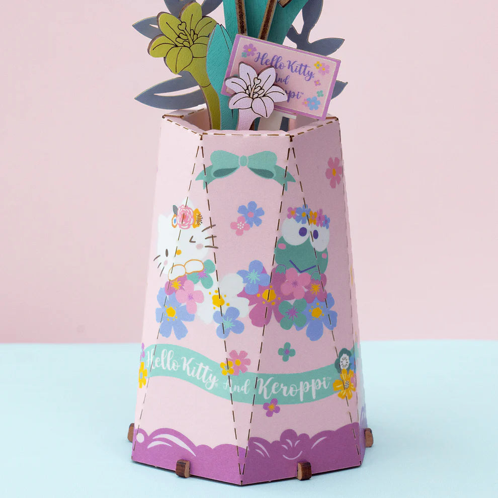 Hello Kitty® and Friends Keroppi and Hello Kitty Lily Wooden