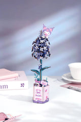 Step into a world of creativity with the Lilac Kuromi 3D Wooden Puzzle Kit. This charming DIY kit lets you build a whimsical lilac flower featuring the beloved Kuromi. Perfect for puzzle lovers, families, or anyone looking for a fun craft project, this kit offers both a rewarding challenge and a delightful result.